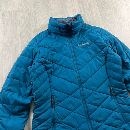 VINTAGE 00s COLUMBIA PADDED JACKET BLUE