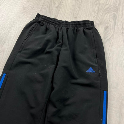 VINTAGE Y2K ADIDAS BAGGY TRACKSUIT BOTTOMS BLACK