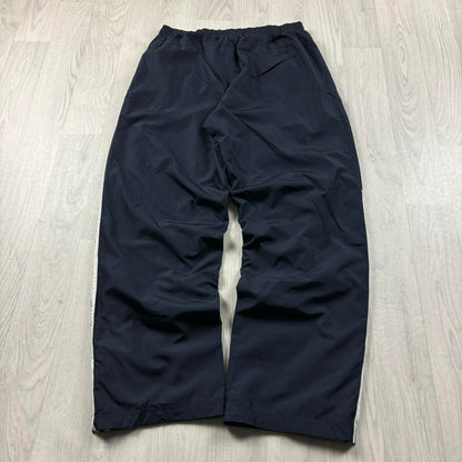 VINTAGE Y2K ADIDAS BAGGY TRACKSUIT BOTTOMS NAVY