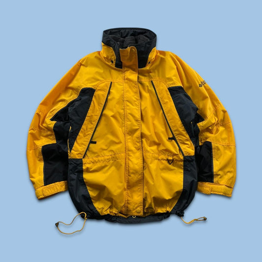 VINTAGE 00s COLUMBIA TECHNICAL HEAVY JACKET YELLOW