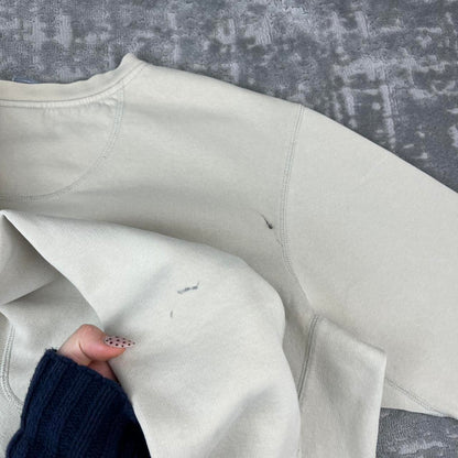 VINTAGE Y2K NIKE BOXY SWEATSHIRT CREAM