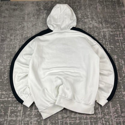 VINTAGE Y2K NIKE SPELL OUT HOODIE WHITE