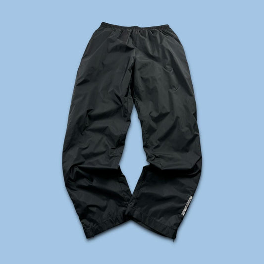 VINTAGE Y2K ADIDAS BAGGY TRACKSUIT BOTTOMS BLACK