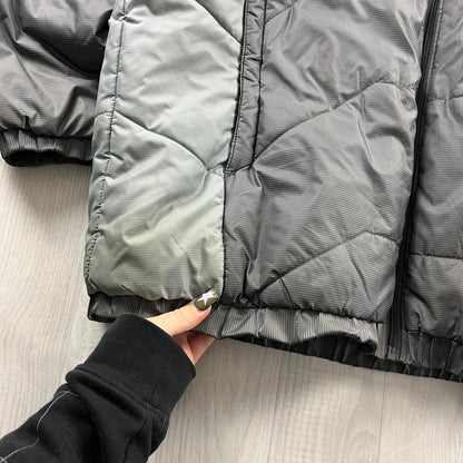 VINTAGE Y2K UMBRO PUFFER JACKET GREY