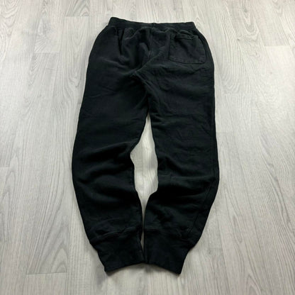 CHAMPION REVERSE WEAVE COTTON SWEATPANTS BLACK