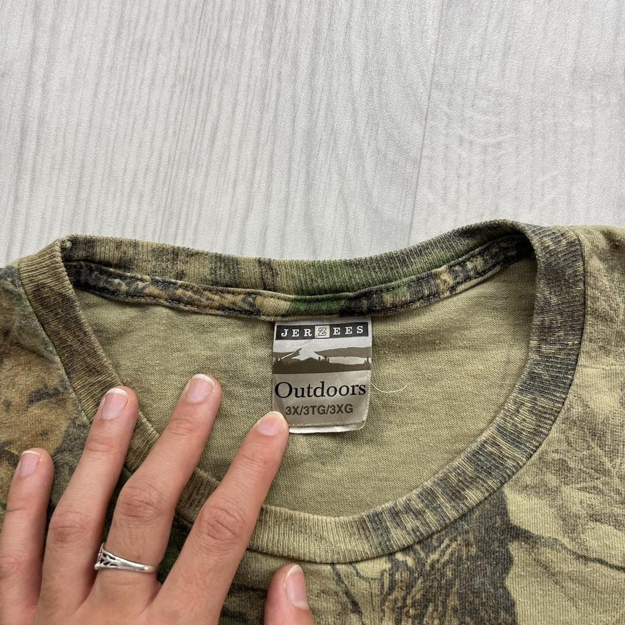 VINTAGE Y2K JERZEES REALTREE LONG SLEEVE T SHIRT CAMO