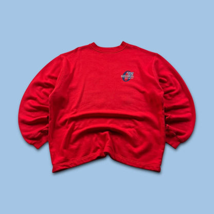 VINTAGE Y2K O’NEILL SANTA CRUZ GRAPHIC SWEATSHIRT RED