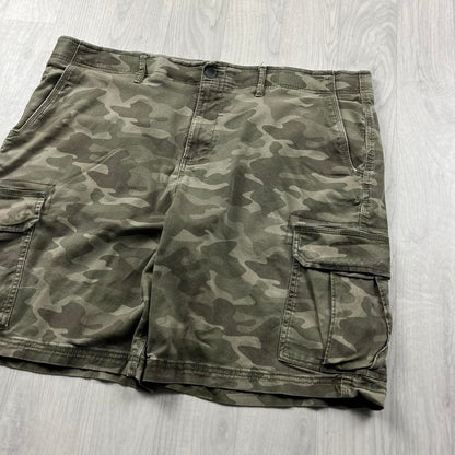 GEORGE BAGGY LOOSE CAMO SHORTS