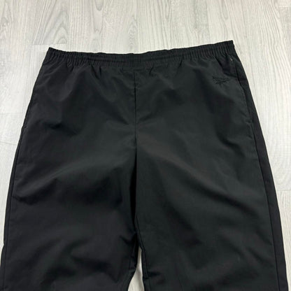 VINTAGE Y2K REEBOK BAGGY TRACKSUIT BOTTOMS BLACK