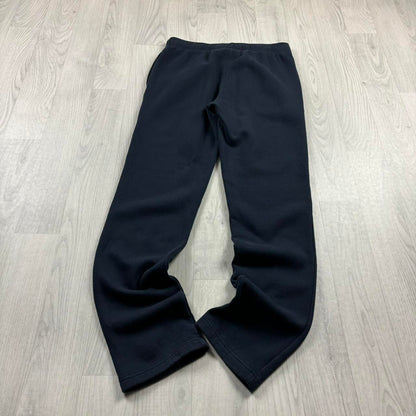 VINTAGE 00s CHAMPION STRAIGHT LEG COTTON SWEATPANTS NAVY