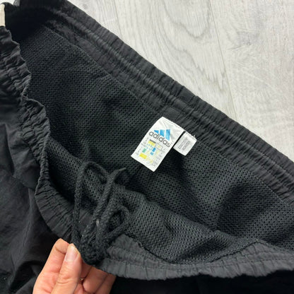 VINTAGE Y2K ADIDAS BAGGY TRACKSUIT BOTTOMS BLACK