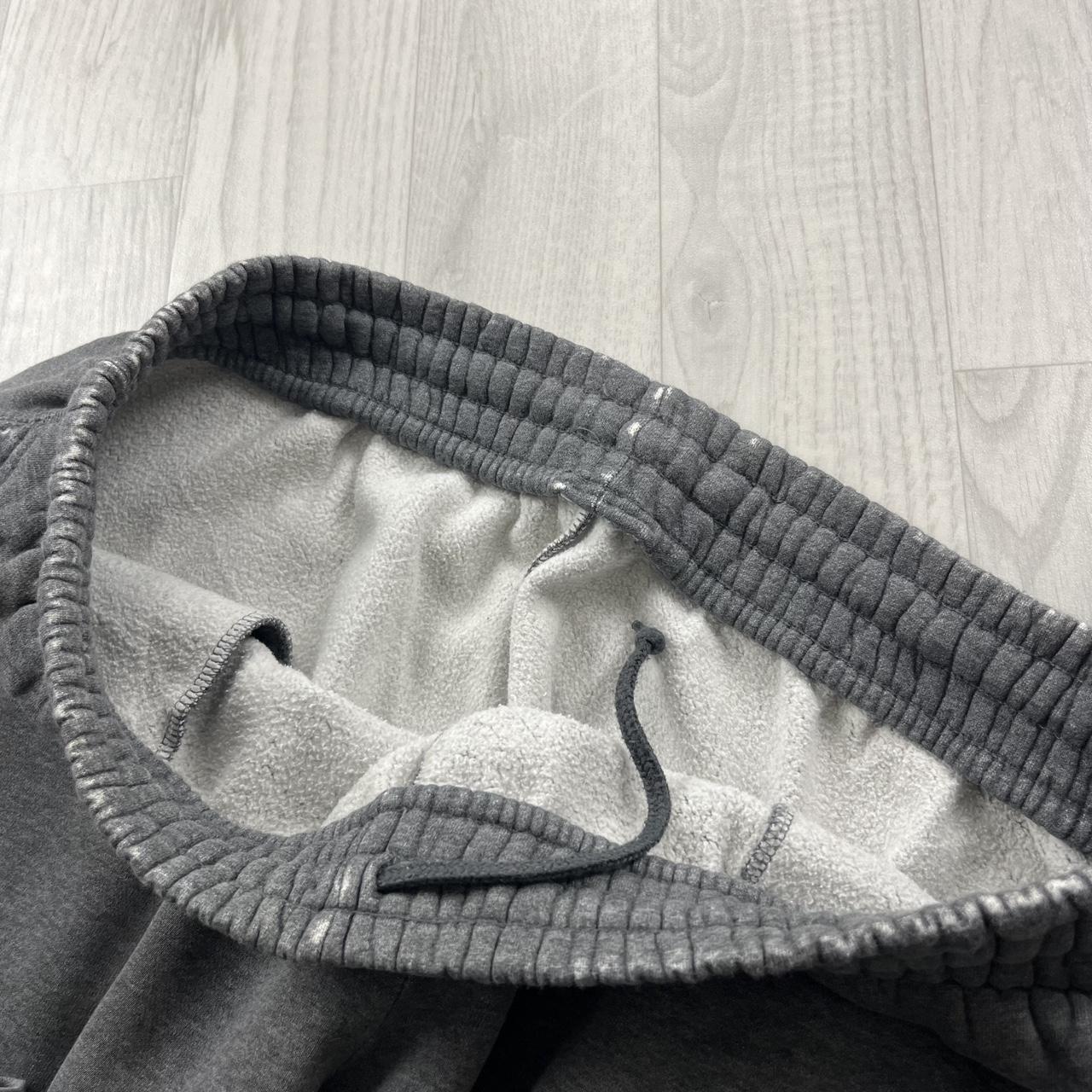 VINTAGE Y2K NIKE BAGGY COTTON SWEATPANTS GREY