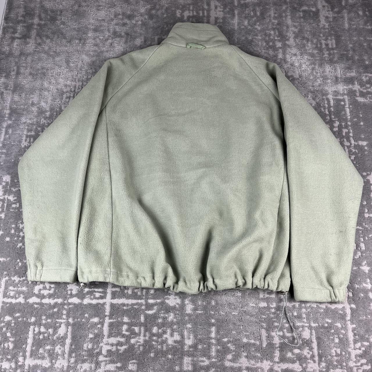 VINTAGE 00s COLUMBIA TECHNICAL FLEECE JACKET BEIGE