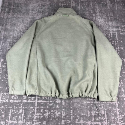 VINTAGE 00s COLUMBIA TECHNICAL FLEECE JACKET BEIGE