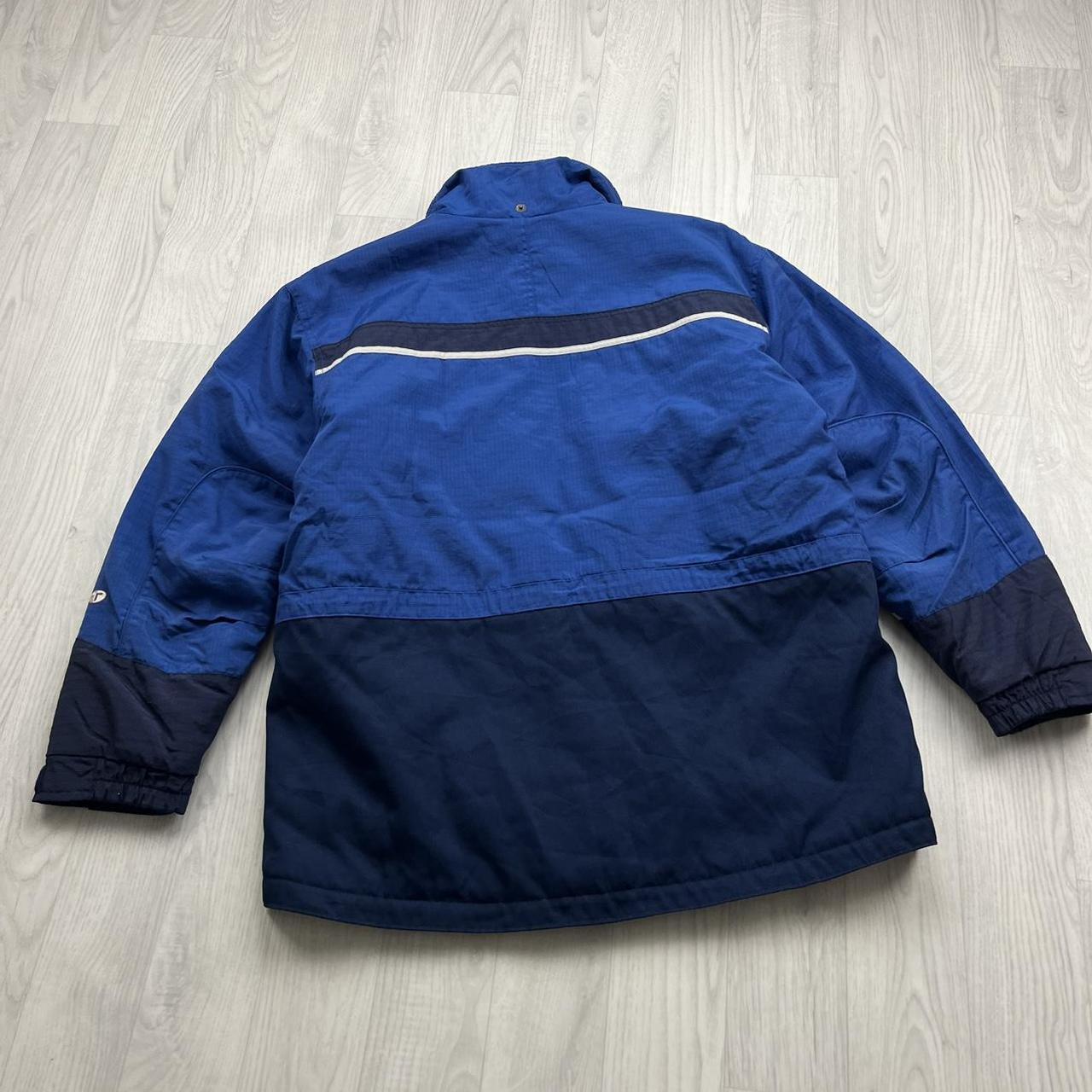 VINTAGE 00s COLUMBIA TECHNICAL UTILITY SKI JACKET BLUE