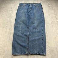VINTAGE 00s LEVIS 550 BAGGY JEANS BLUE
