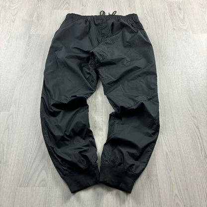 VINTAGE 00s NIKE BAGGY TRACKSUIT BOTTOMS BLACK