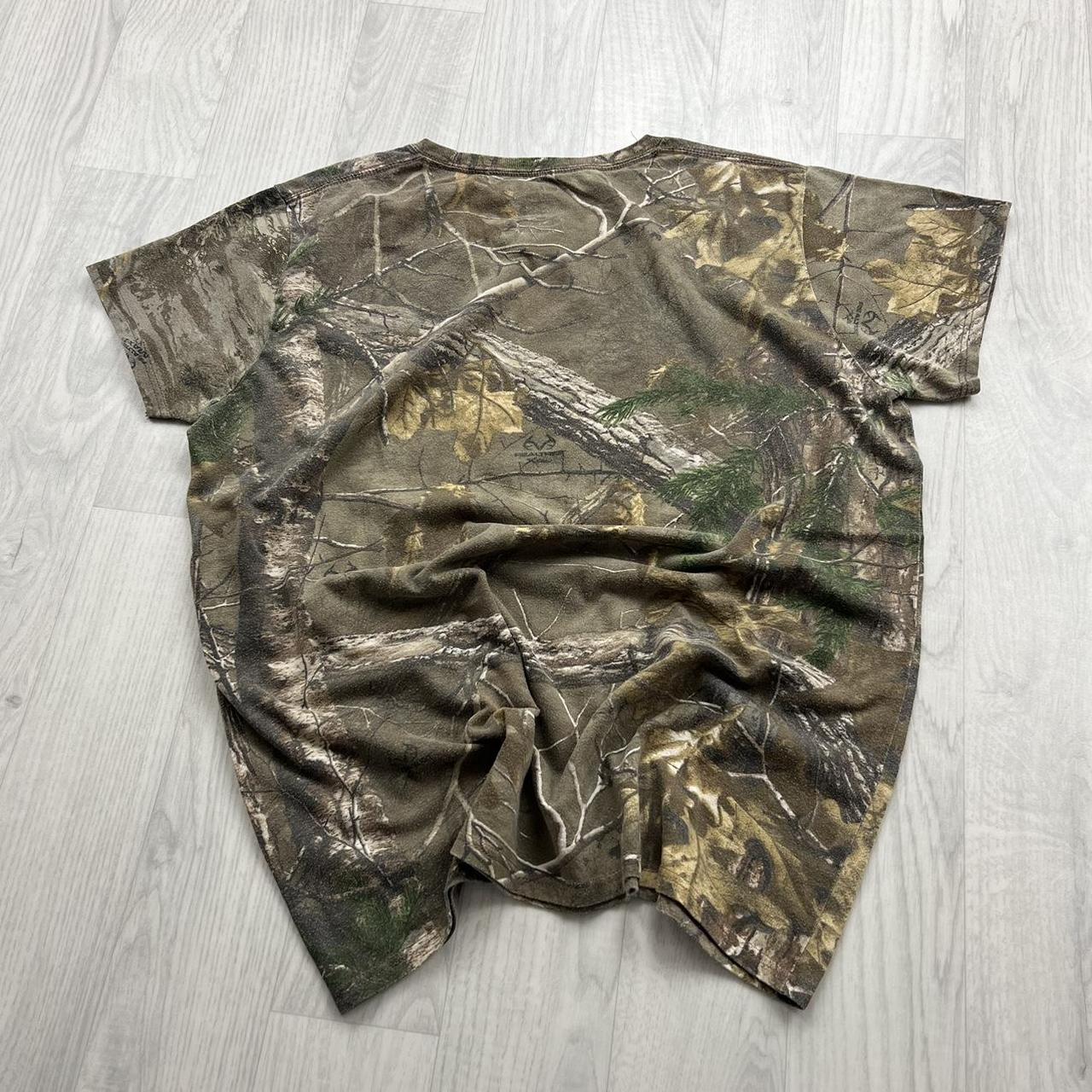 VINTAGE Y2K REALTREE BABY TEE CAMO