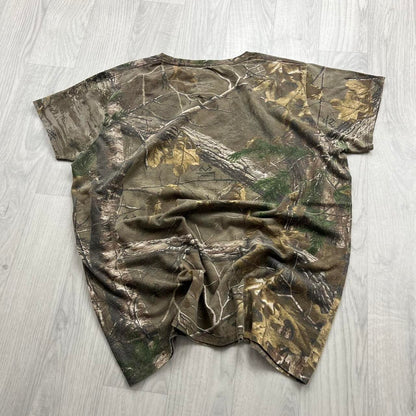 VINTAGE Y2K REALTREE BABY TEE CAMO