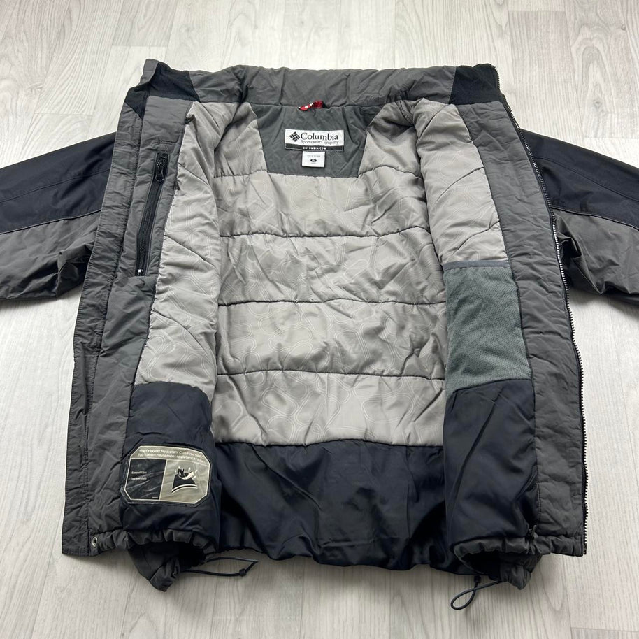 VINTAGE Y2K COLUMBIA TECHNICAL UTILITY JACKET BLACK
