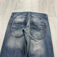 VINTAGE Y2K REPLAY BOOTCUT JEANS BLUE