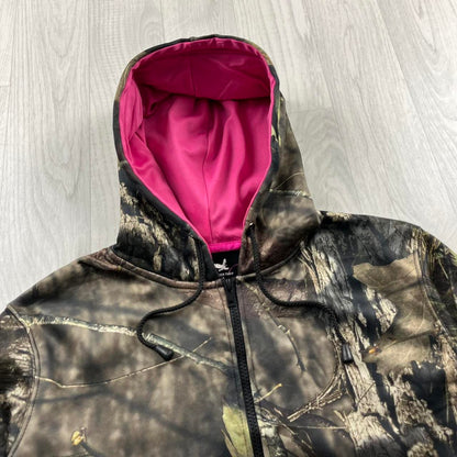 VINTAGE REALTREE ZIP HOODIE CAMO PINK
