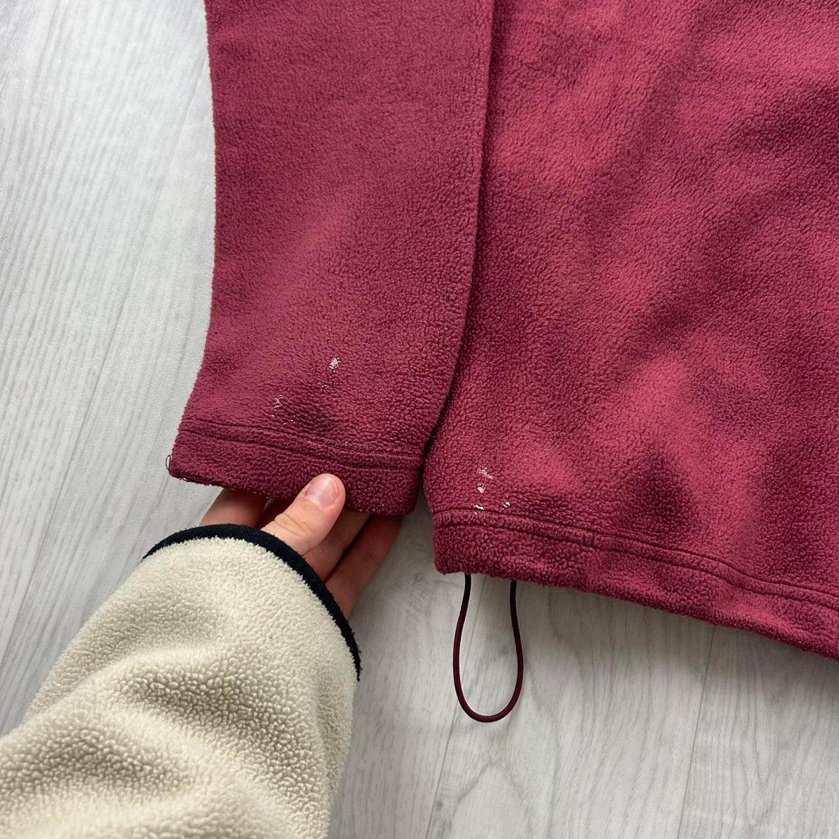 VINTAGE Y2K COLUMBIA ZIP UP FLEECE JACKET RED