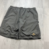 VINTAGE Y2K ADIDAS BAGGY SPORT SHORTS GREY