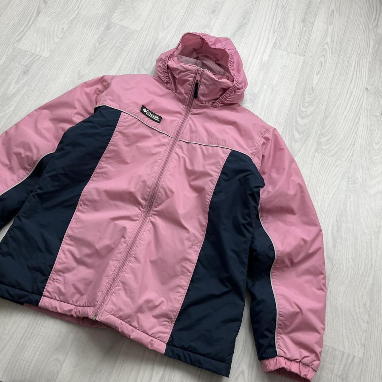 VINTAGE 00s COLUMBIA PADDED UTILITY JACKET PINK