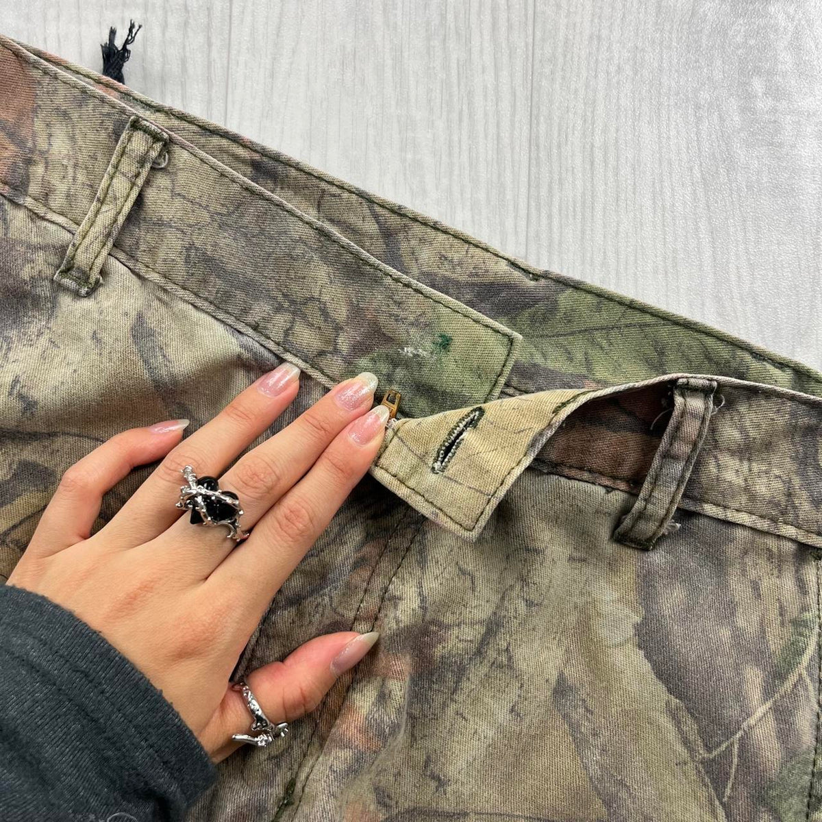 VINTAGE REALTREE BAGGY CAMO CARGO PANTS