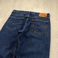 VINTAGE 00s LEVIS 550 BAGGY JEANS NAVY BLUE