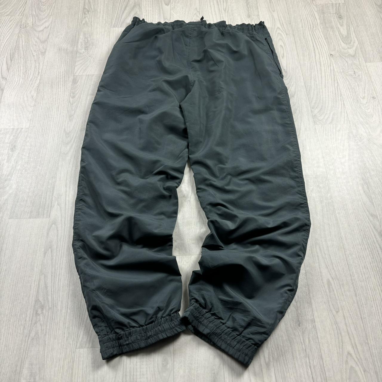 VINTAGE 90s UMBRO BAGGY TRACKSUIT BOTTOMS GREY