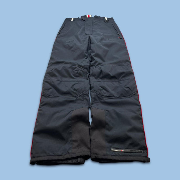 VINTAGE Y2K TRESPASS BAGGY SKI PANTS SALOPETTES BLACK