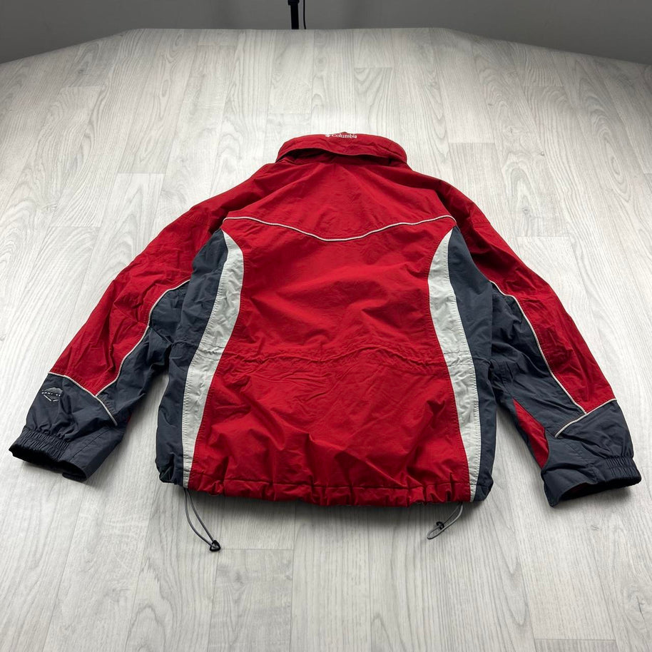 VINTAGE Y2K COLUMBIA TECHNICAL UTILITY SKI JACKET RED
