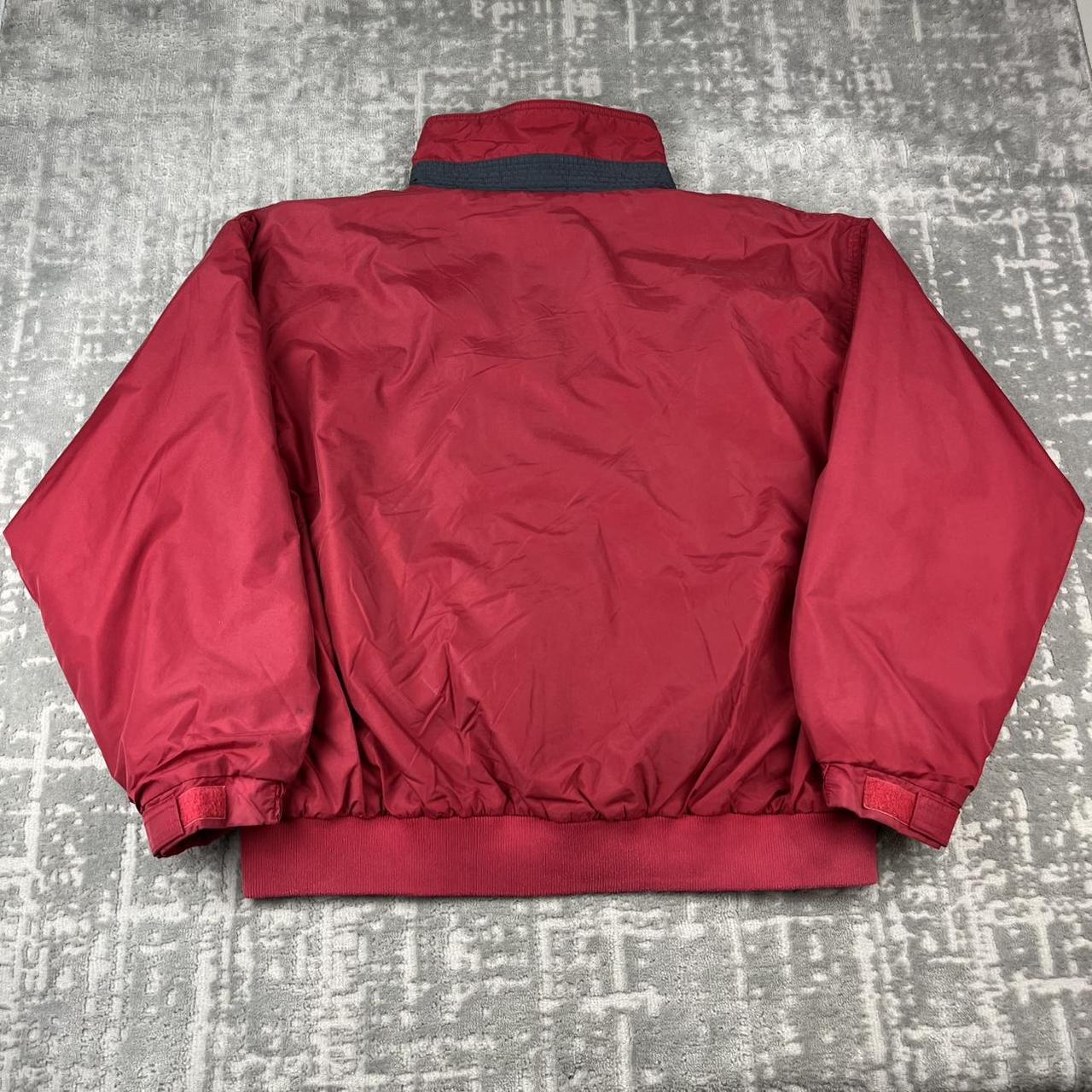 VINTAGE 00s COLUMBIA UTILITY BOMBER JACKET RED