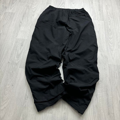 VINTAGE Y2K CHAMPION BAGGY TRACKSUIT BOTTOMS BLACK
