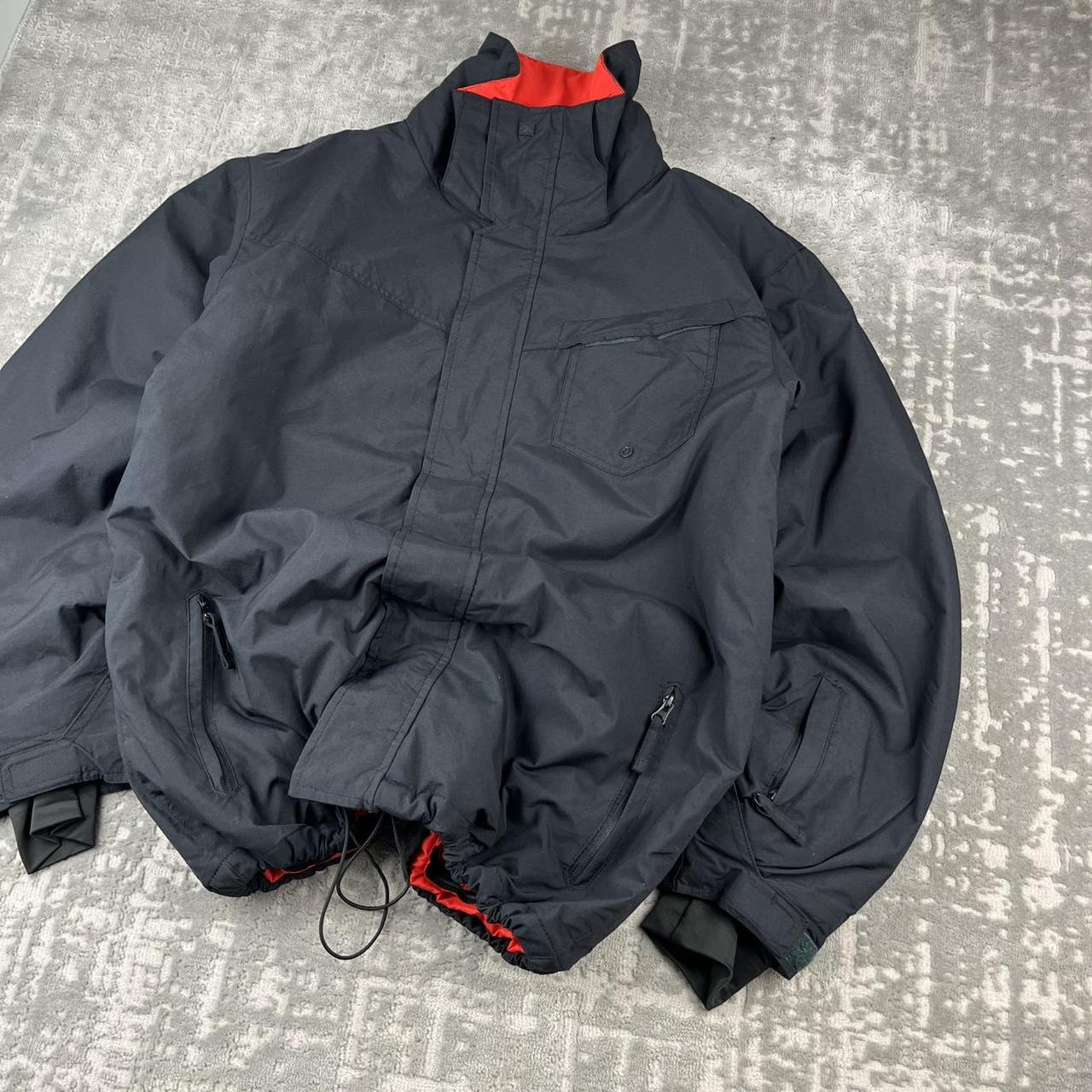 VINTAGE Y2K QUIKSILVER TECHNICAL SKI JACKET BLACK