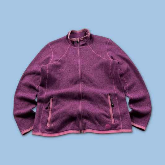 VINTAGE Y2K NIKE ACG ZIP UP FLEECE PINK
