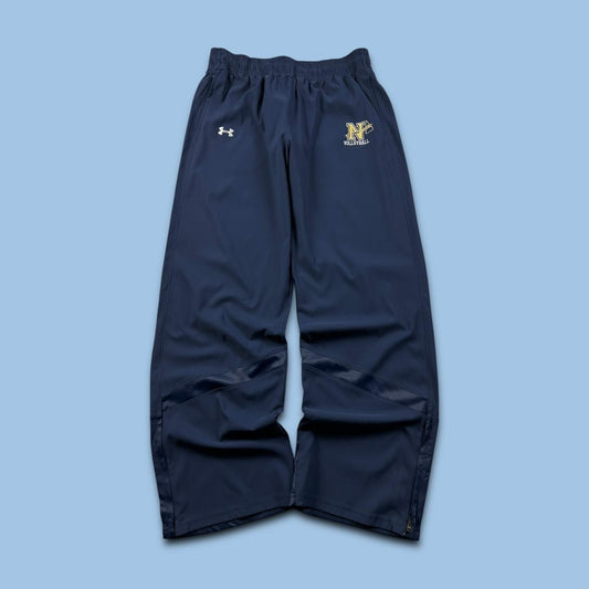 VINTAGE Y2K UNDER ARMOUR BAGGY TRACKSUIT BOTTOMS NAVY