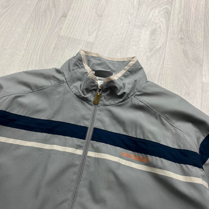 VINTAGE Y2K REEBOK WINDBREAKER TRACKSUIT JACKET GREY