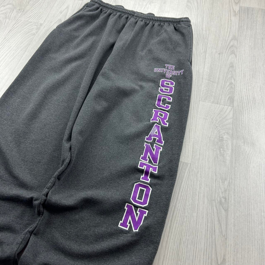 VINTAGE Y2K CHAMPION BAGGY UNIVERSITY SWEATPANTS GREY