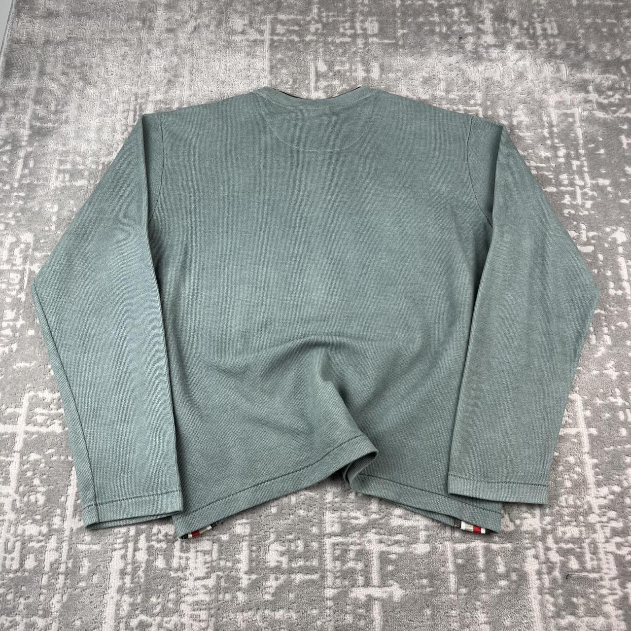 VINTAGE Y2K O’NEILL KNITTED JUMPER GREY GREEN