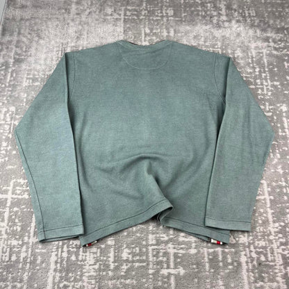 VINTAGE Y2K O’NEILL KNITTED JUMPER GREY GREEN