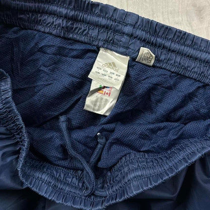 VINTAGE Y2K ADIDAS BAGGY TRACKSUIT BOTTOMS NAVY