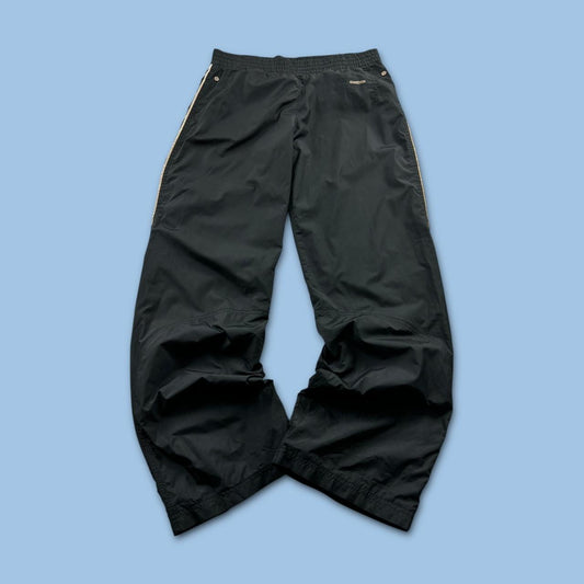 VINTAGE Y2K REEBOK BAGGY TRACKSUIT BOTTOMS BLACK