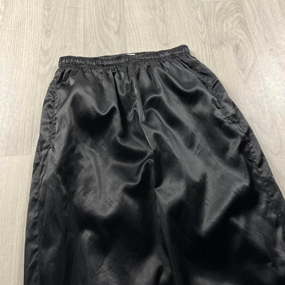 VINTAGE 90s NIKE BAGGY TRACKSUIT BOTTOMS BLACK