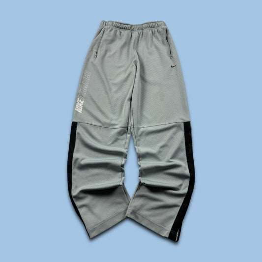 VINTAGE Y2K NIKE BAGGY TRACKSUIT BOTTOMS GREY