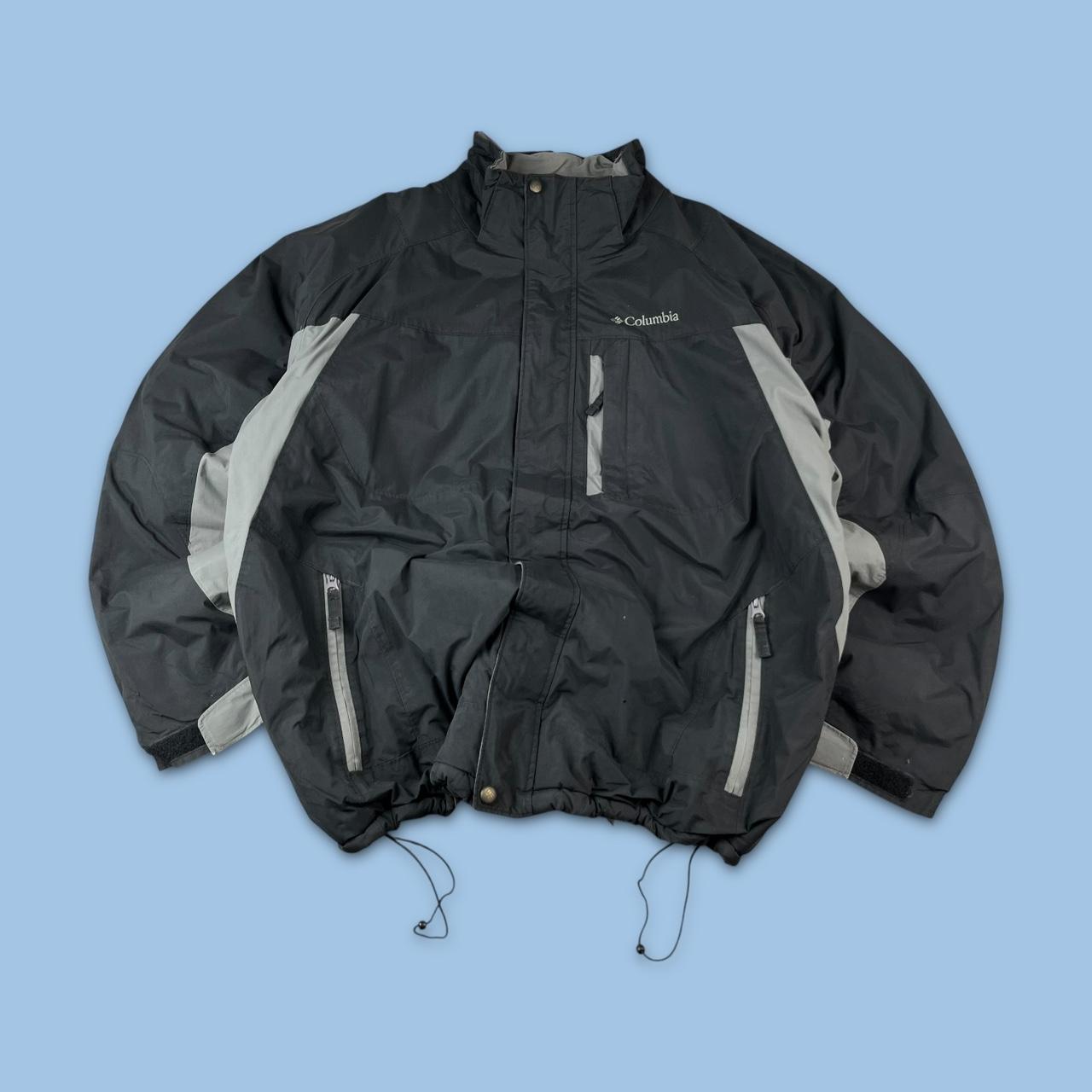 VINTAGE 00s COLUMBIA TECHNICAL UTILITY JACKET BLACK