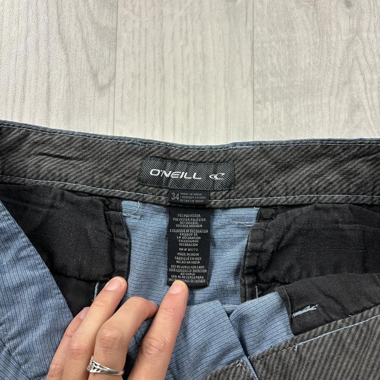 VINTAGE Y2K ONEILL BAGGY BOARD SURF SHORTS LIGHT BLUE