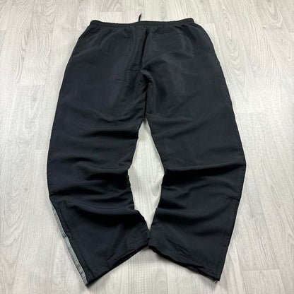 VINTAGE Y2K LONSDALE BAGGY TRACKSUIT BOTTOMS BLACK